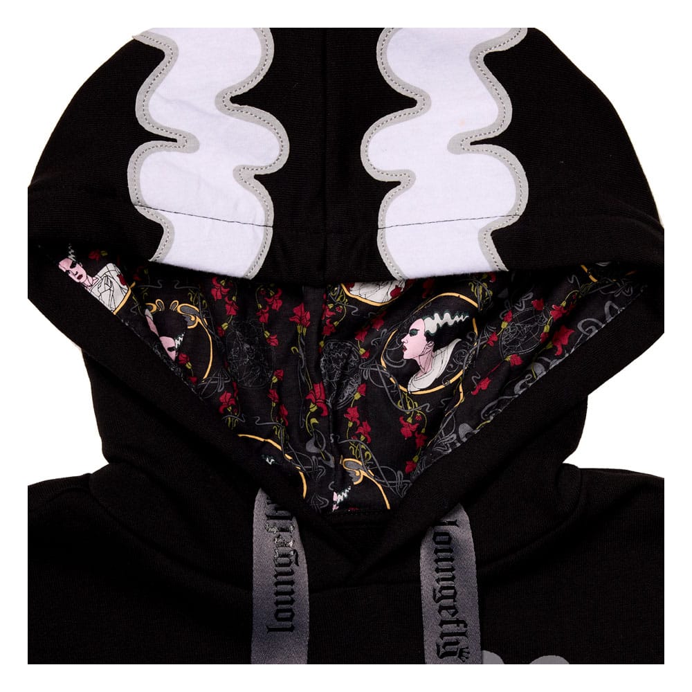 Universal Monsters by Loungefly Hoodie Sweater Unisex Bride of Frankenstein Size S