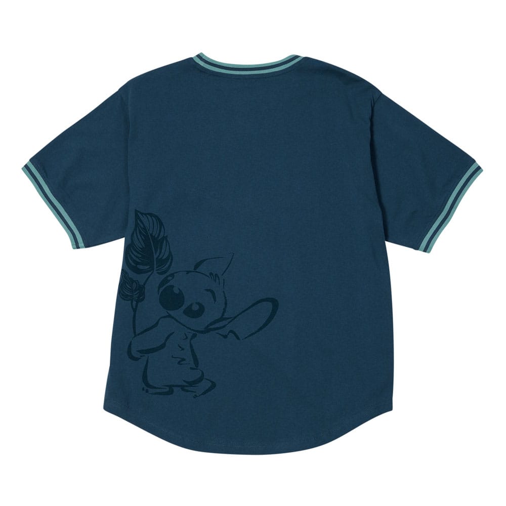 Disney by Loungefly Tee T-Shirt Unisex Stitch Sporty Size S