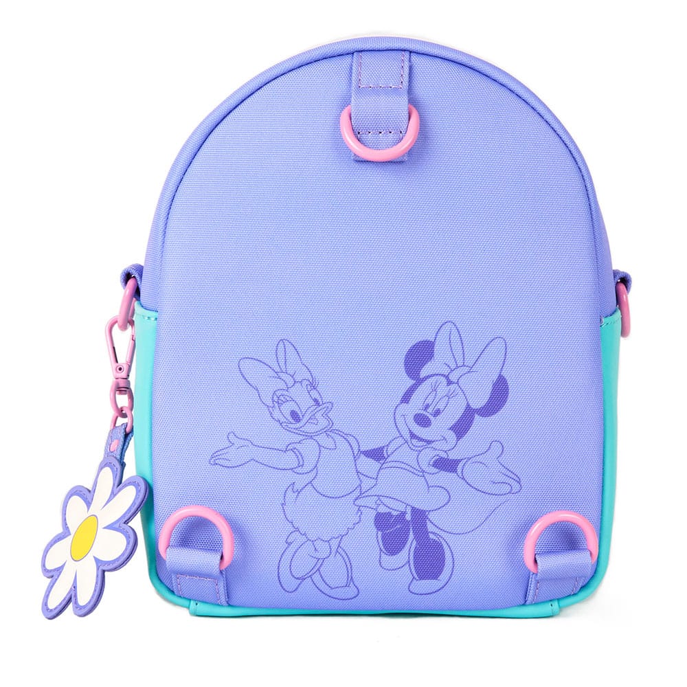Disney by Loungefly Backpack Mini Daisy Duck & Minnie Mouse Convertible