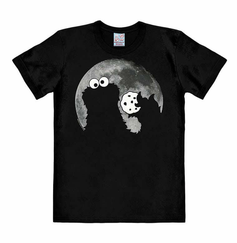 Sesame Street Easy Fit T-Shirt Cookie Monster - Moon