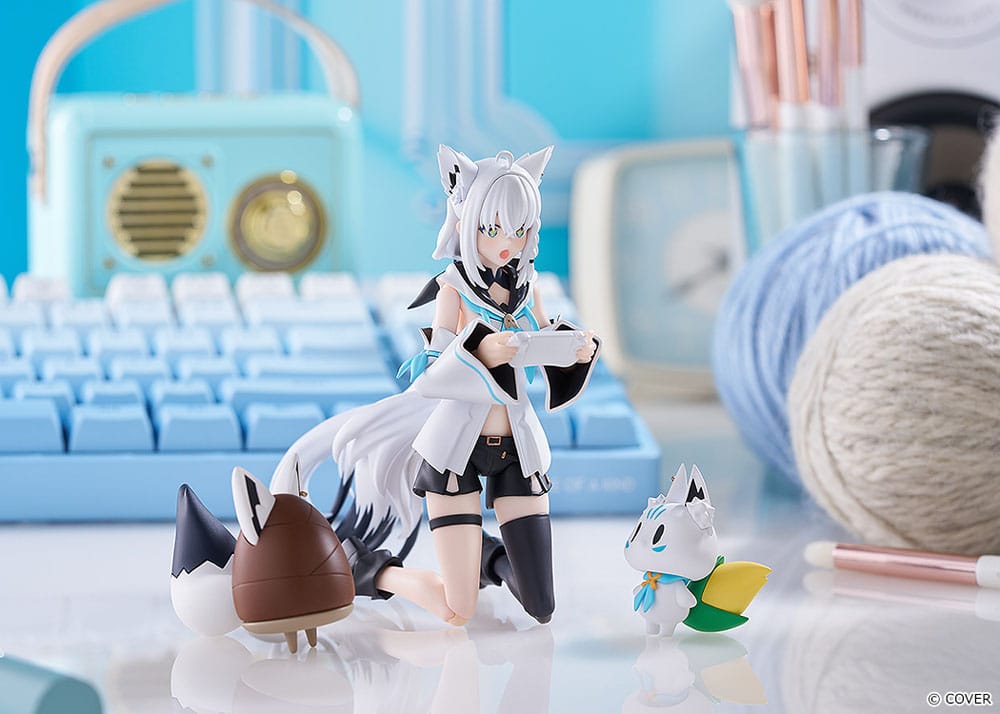 Hololive Production Figma Action Figure Shirakami Fubuki 15 cm