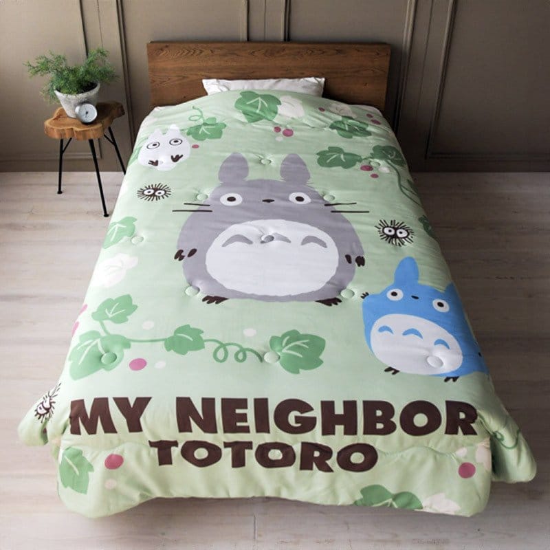 My Neighbor Totoro Natsu Comforter Totoro Green Leaf