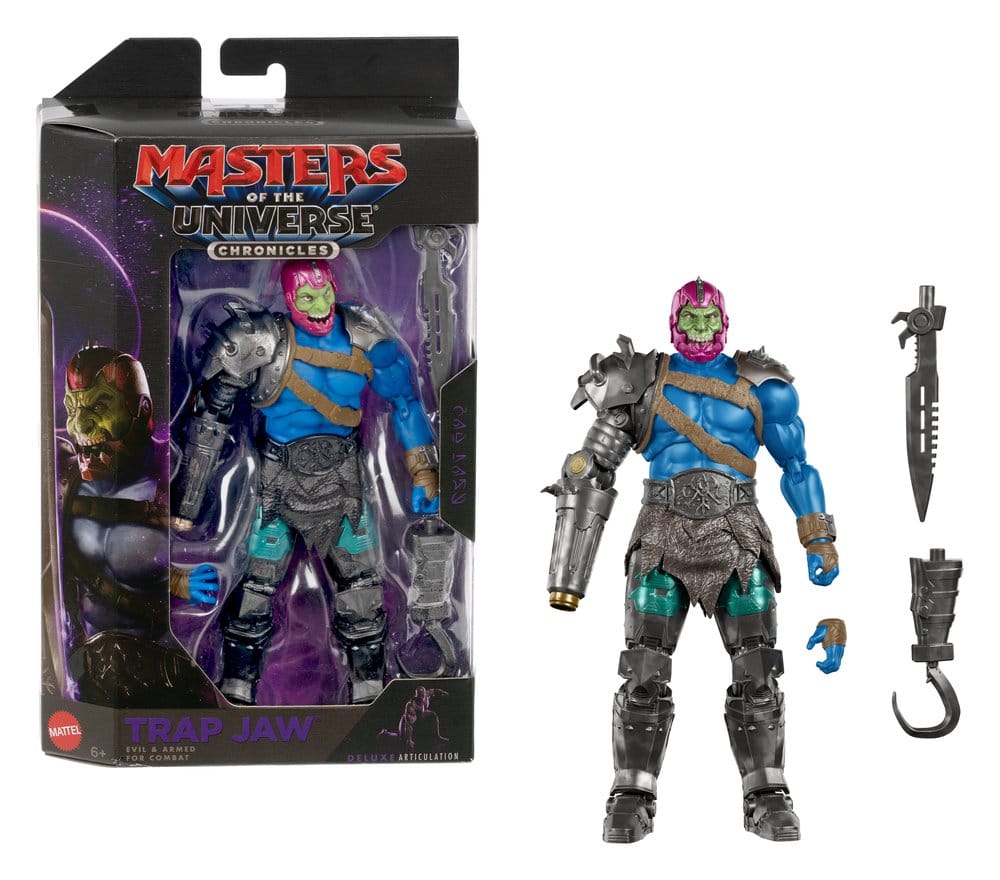 Masters of the Universe 2026 Movie Chronicles Action Figure Trap-Jaw 18 cm