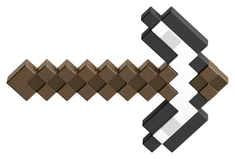 Minecraft Roleplay Replica Iron Pickaxe 35 cm