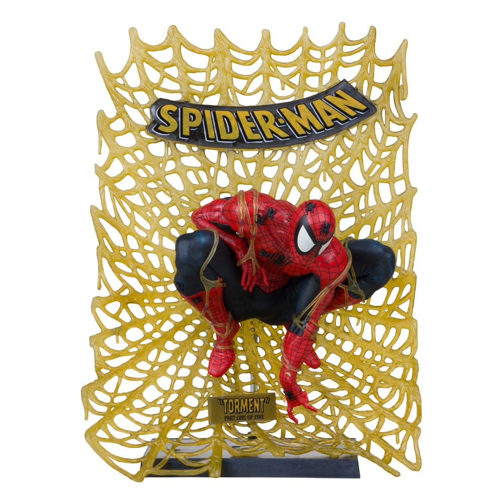 Marvel Collection PVC Statue 1/6 Spider-Man (Spider-Man # 1) (Gold Edition) (Gold Label) 15 cm