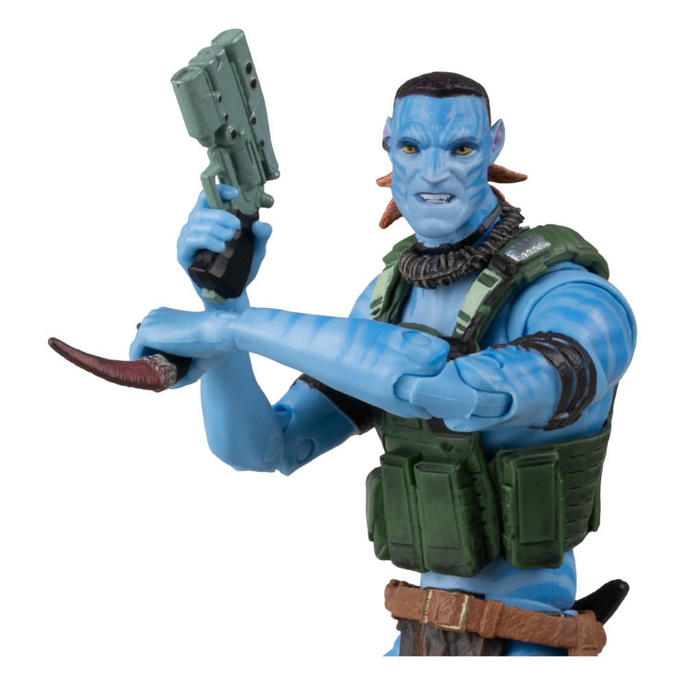 Avatar: Fire and Ash Action Figure Quaritch (Ash Recom) (Gold Label) 18 cm