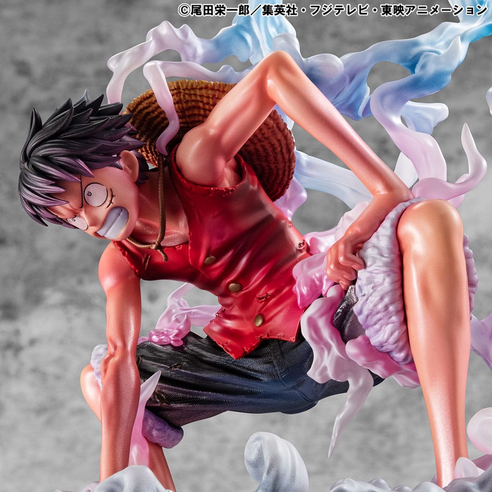 One Piece P.O.P PVC Statue Monkey D. Luffy Gear 2 Limited Edition 19 cm
