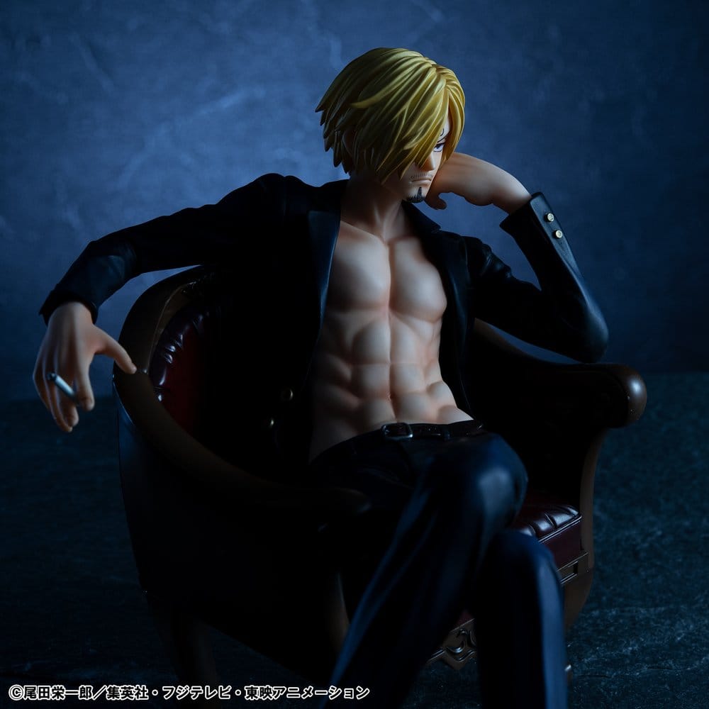 One Piece Portrait.Of.Pirates "S.O.C" PVC Figure Sanji Ver.R 14 cm