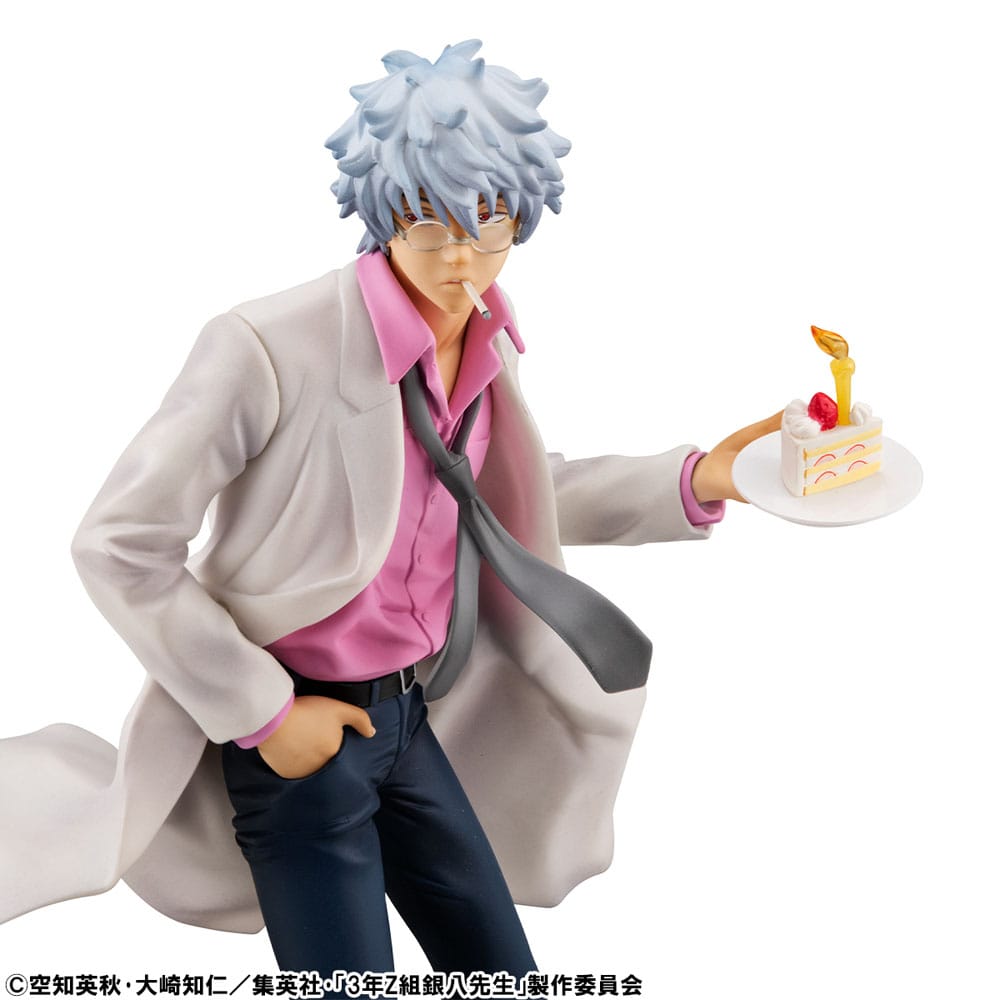 3-Z Ginpachi Sensei G.E.M. Series PVC Statue Ginpachi Sakata Reiwa Ver. 22 cm