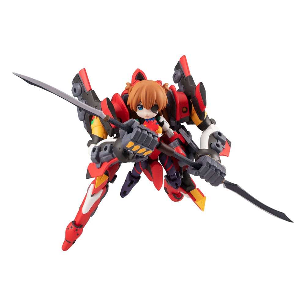 Evangelion Desktop Army Figures Shikinami Asuka Langley & Evangelion 2 8 - 15 cm
