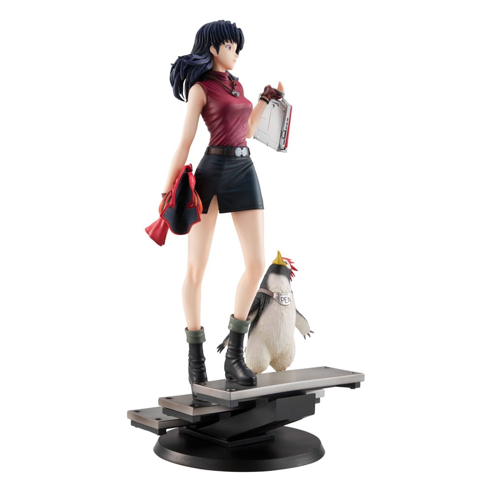 Rebuild of Evangelion Gals PVC Statue Misato Katsuragi & Pen Pen 25 cm