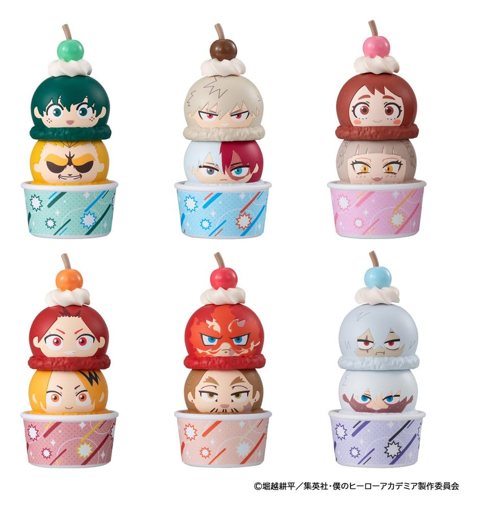 My Hero Academia Tsumichen Stack up & Change Trading Figure 8 cm Blind Box Assortment (6)