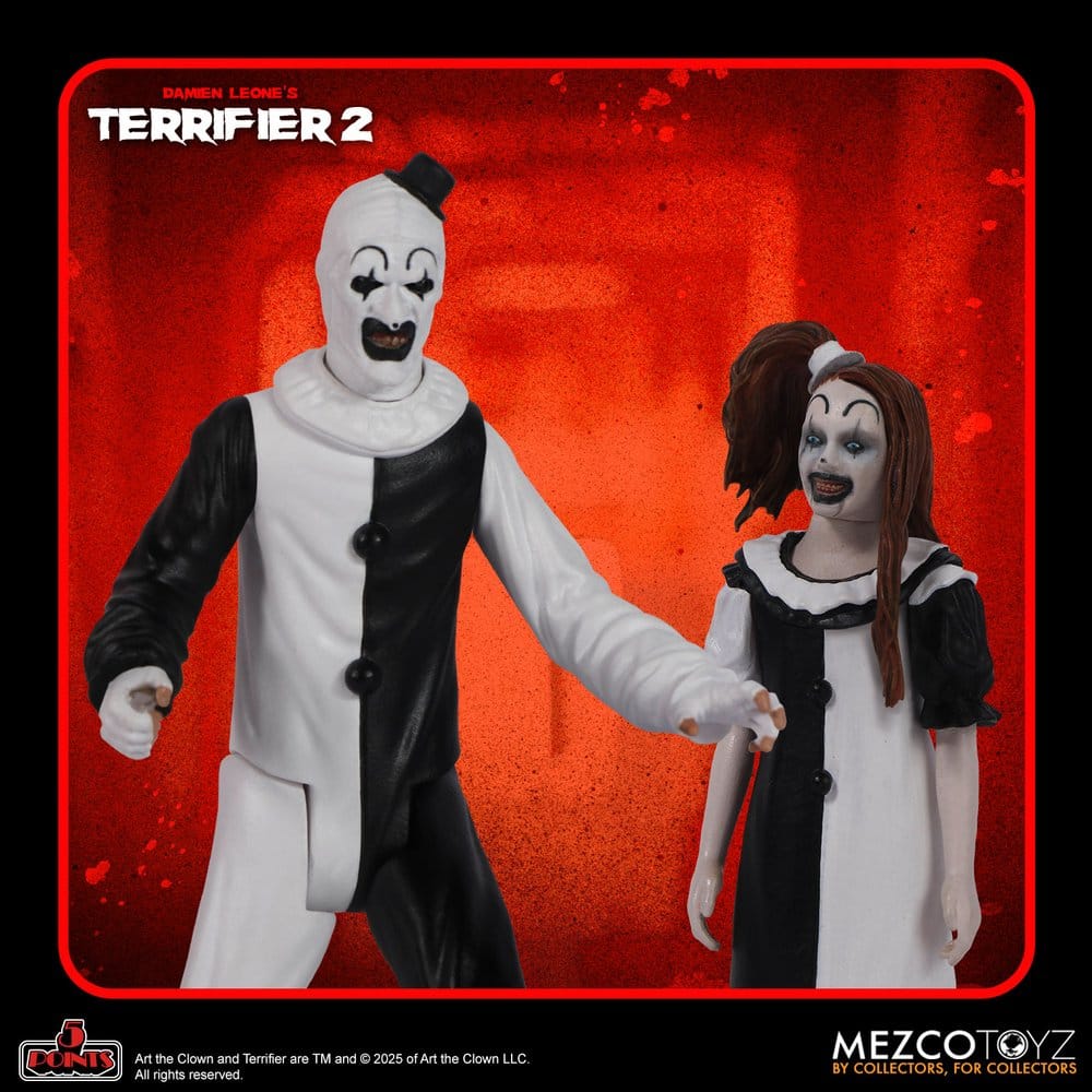 Terrifier 2 5 Points Action Figures 10 cm Assortment (16)