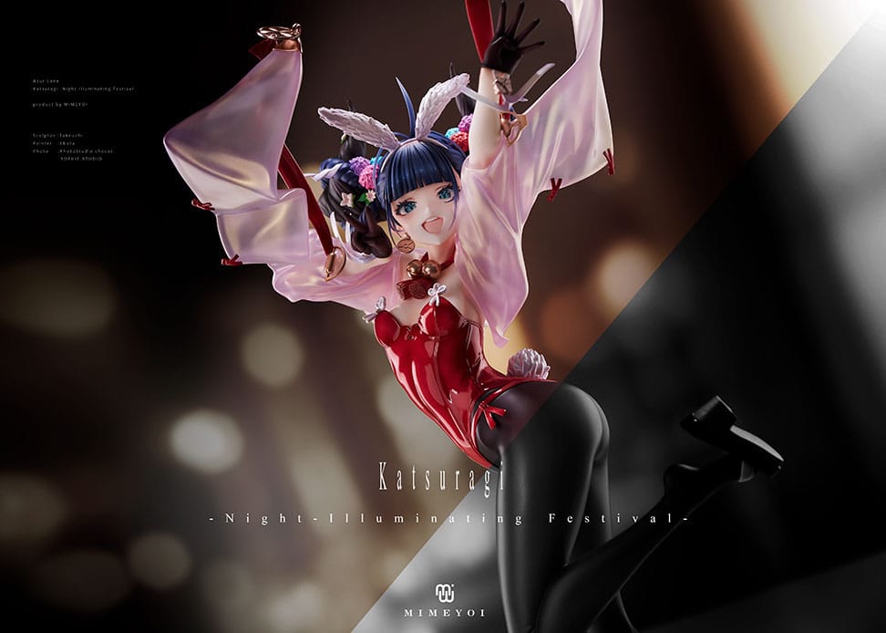 Azur Lane PVC Statue 1/4 Katsuragi Night Illuminating Festival 47 cm