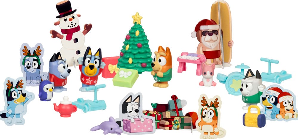 Bluey Advent Calendar Mini Figures