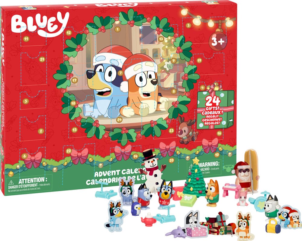 Bluey Advent Calendar Mini Figures