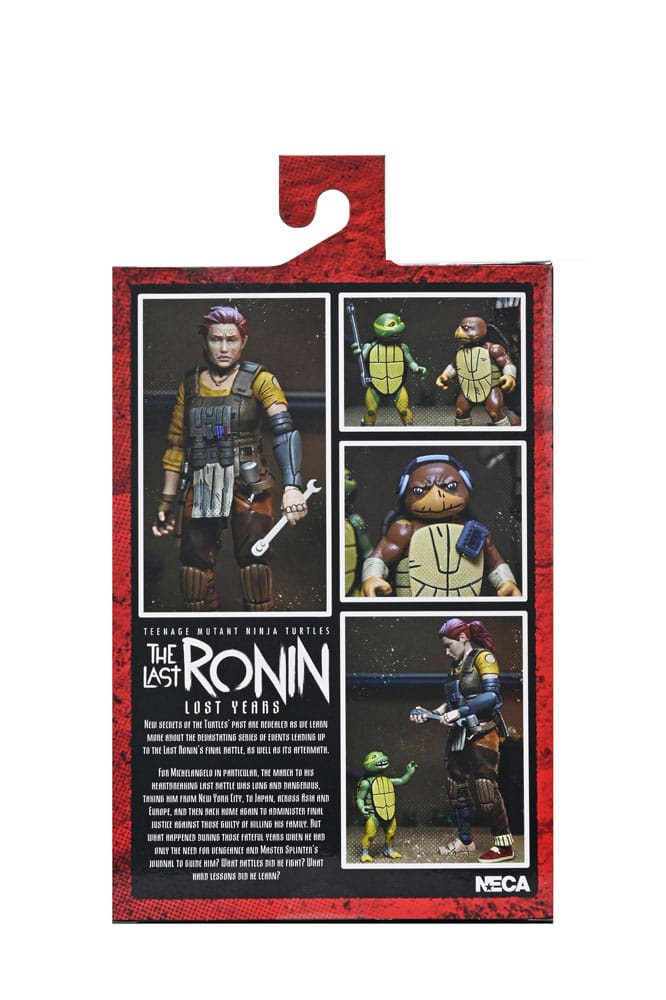 Teenage Mutant Ninja Turtles (The Last Ronin The Lost Years) Action Figure Grammy April with Baby Yi & Moja 18 cm