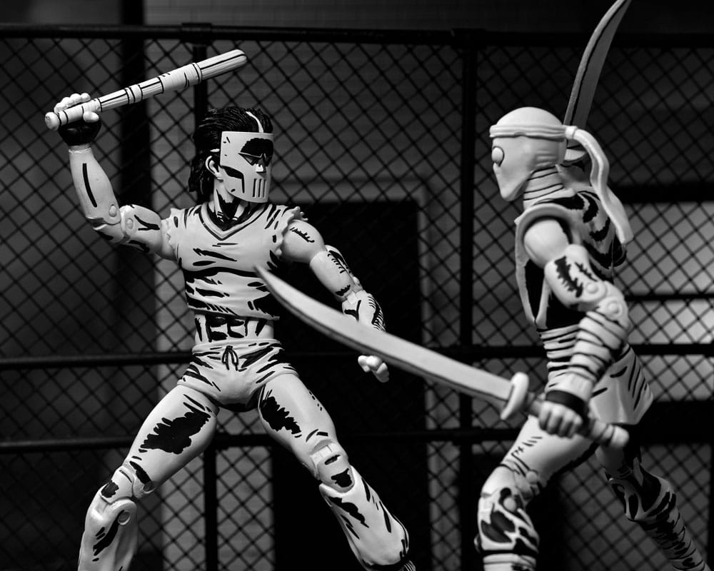 Teenage Mutant Ninja Turtles Action Figure Casey Jones Black & White 18 cm