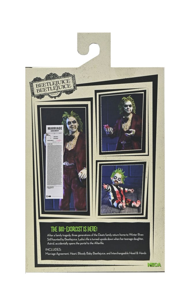 Beetlejuice Beetlejuice Action Figure Ultimate "Red Tuxedo" Beetlejuice 18 cm