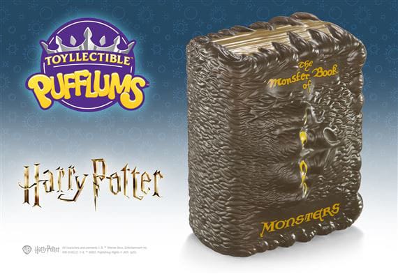 Harry Potter Squishy Pufflums The Monster Book of Monsters 15 cm