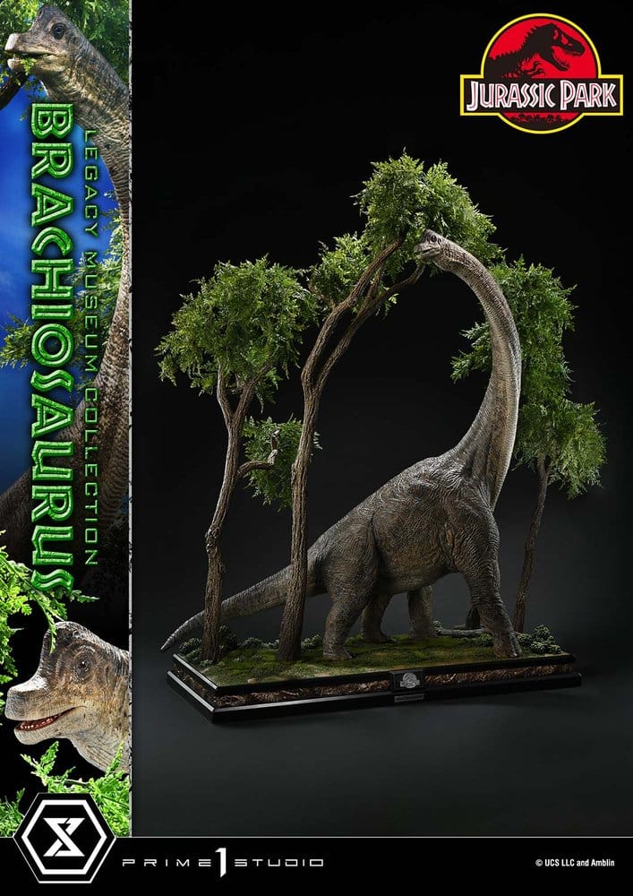 Jurassic Park (Film) Legacy Museum Collection Statue 1/15 Brachiosaurus 128 cm