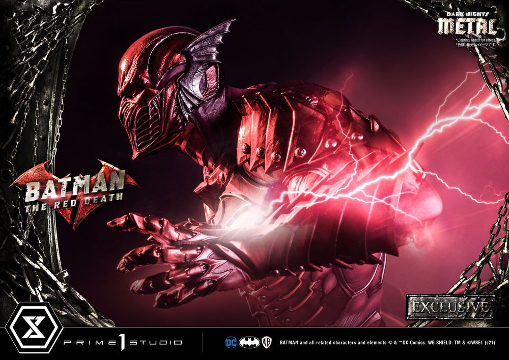 Dark Nights: Metal Statues 1/3 The Red Death & The Red Death Exclusive 75 cm Assortment (3)