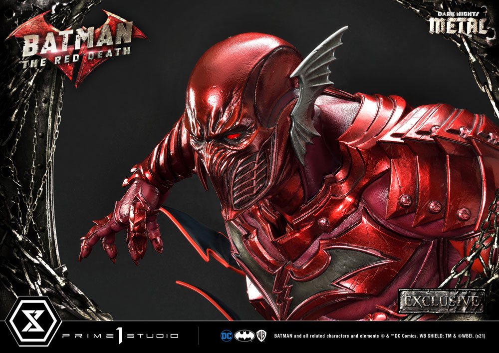 Dark Nights: Metal Statues 1/3 The Red Death & The Red Death Exclusive 75 cm Assortment (3)