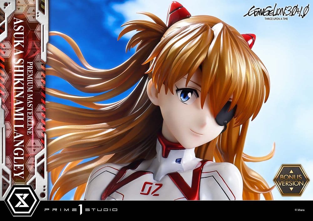 Evangelion: 3.0 + 1.0 Thrice Upon A Time Premium Masterline Series Statue 1/4 Asuka Shikinami Langley Bonus Ver. 46 cm