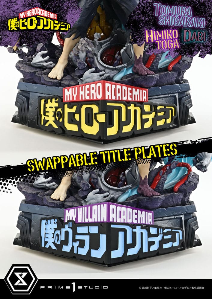 My Hero Academia Statue Ultimate Premium Masterline Tomura Tomura Shigaraki, Dabi & Himiko Toga 69 cm