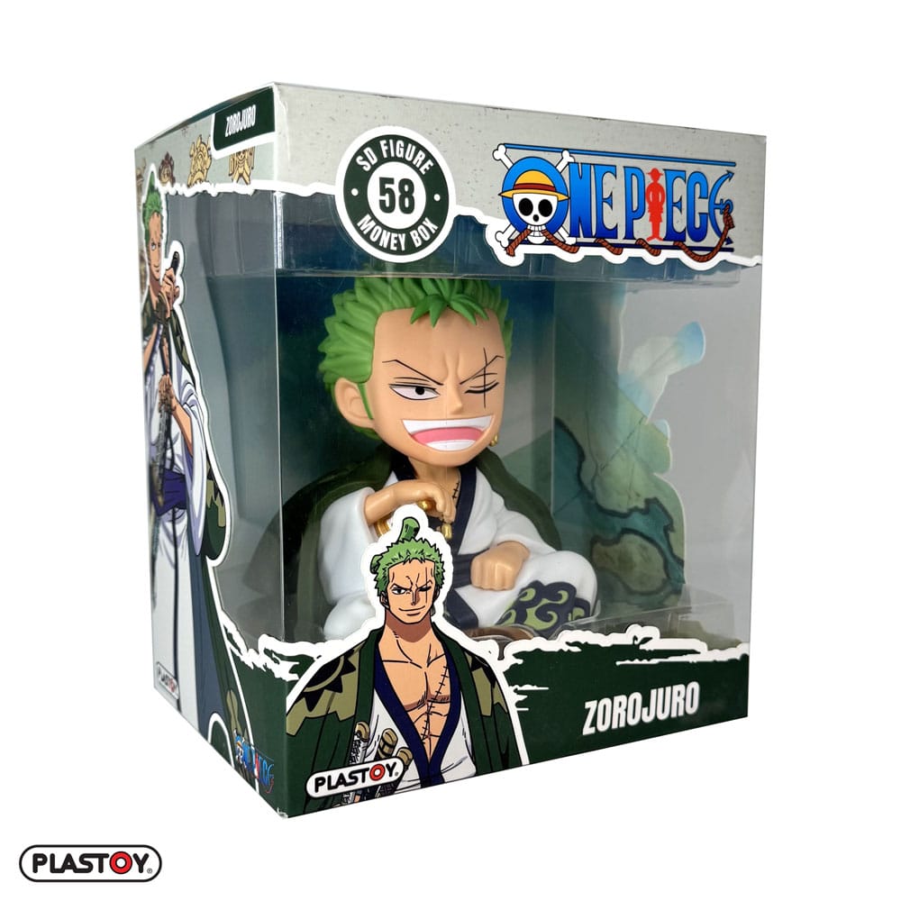One Piece Coin Bank Zorojuro