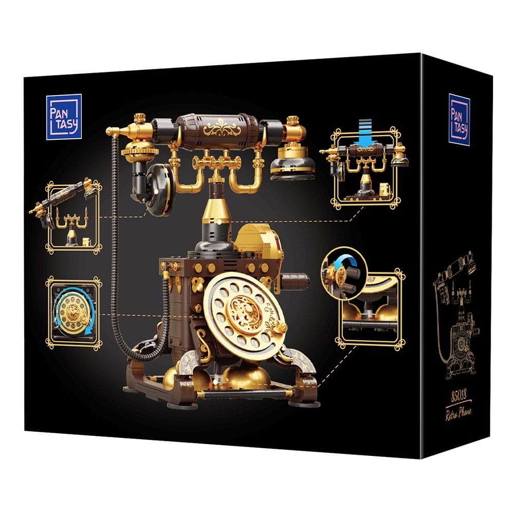 Original-Retro Series Construction Set Retro Phone 26 cm