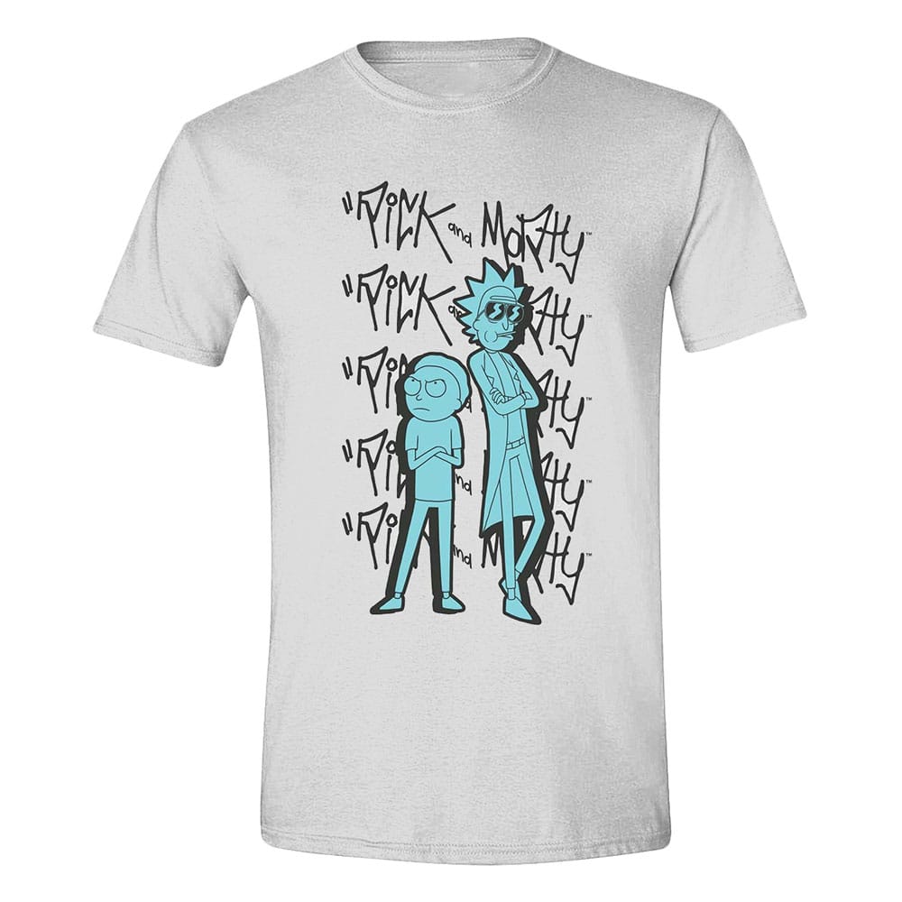 Rick & Morty T-Shirt Pose And Repeat Size S