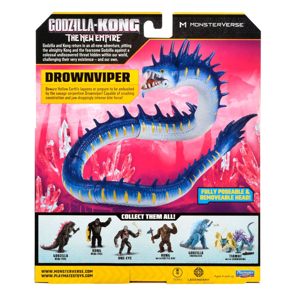 Godzilla x Kong: The New Empire Action Figure Drownviper 15 cm