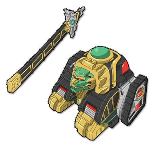 Mighty Morphin Power Rangers Thunderzord Action Figure Lion