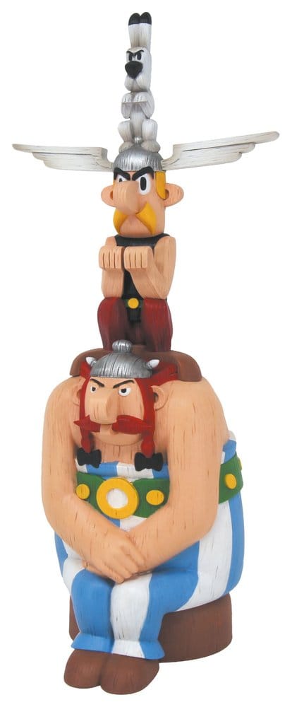 Asterix Resin Statue Totem Asterix, Obelix & Dogmatix 40 cm