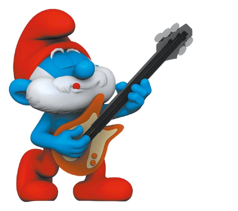 The Smurfs PVC Figure Papa Smurf with Guitar 5.5 cm