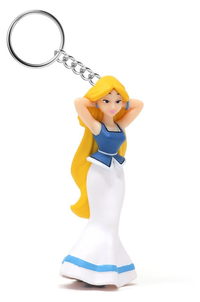 Asterix Keychain Falbala Hands in the Hair