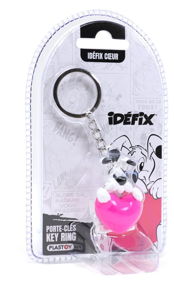 Asterix Keychain Dogmatix Pink Heart (Blister)
