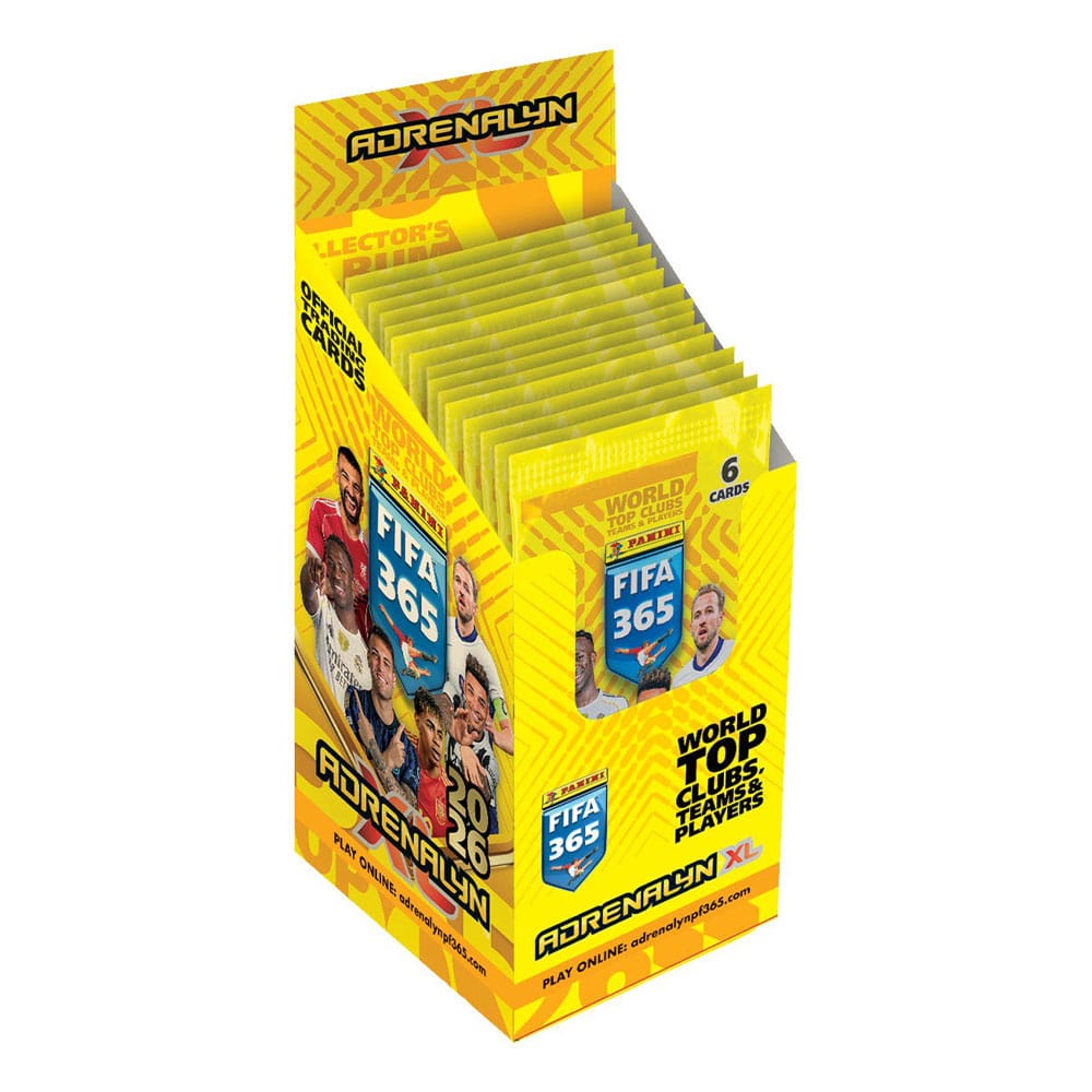 FIFA 365 Adrenalyn XL 2026 Trading Cards Flow Packs Display (24)