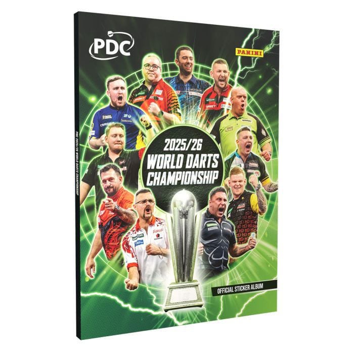 PDC World Darts Championship 2025/26 Sticker Collection Hardcover Album