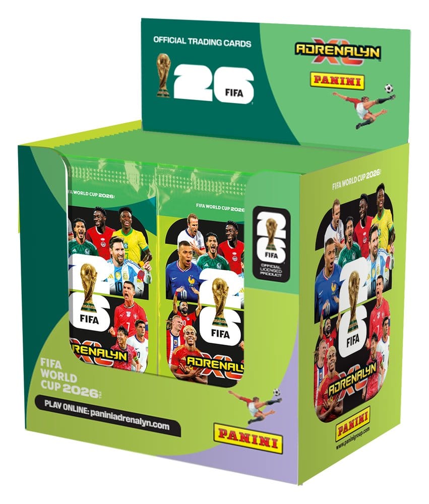Panini FIFA World Cup 2026 Trading Cards Flow Pack Box (50)