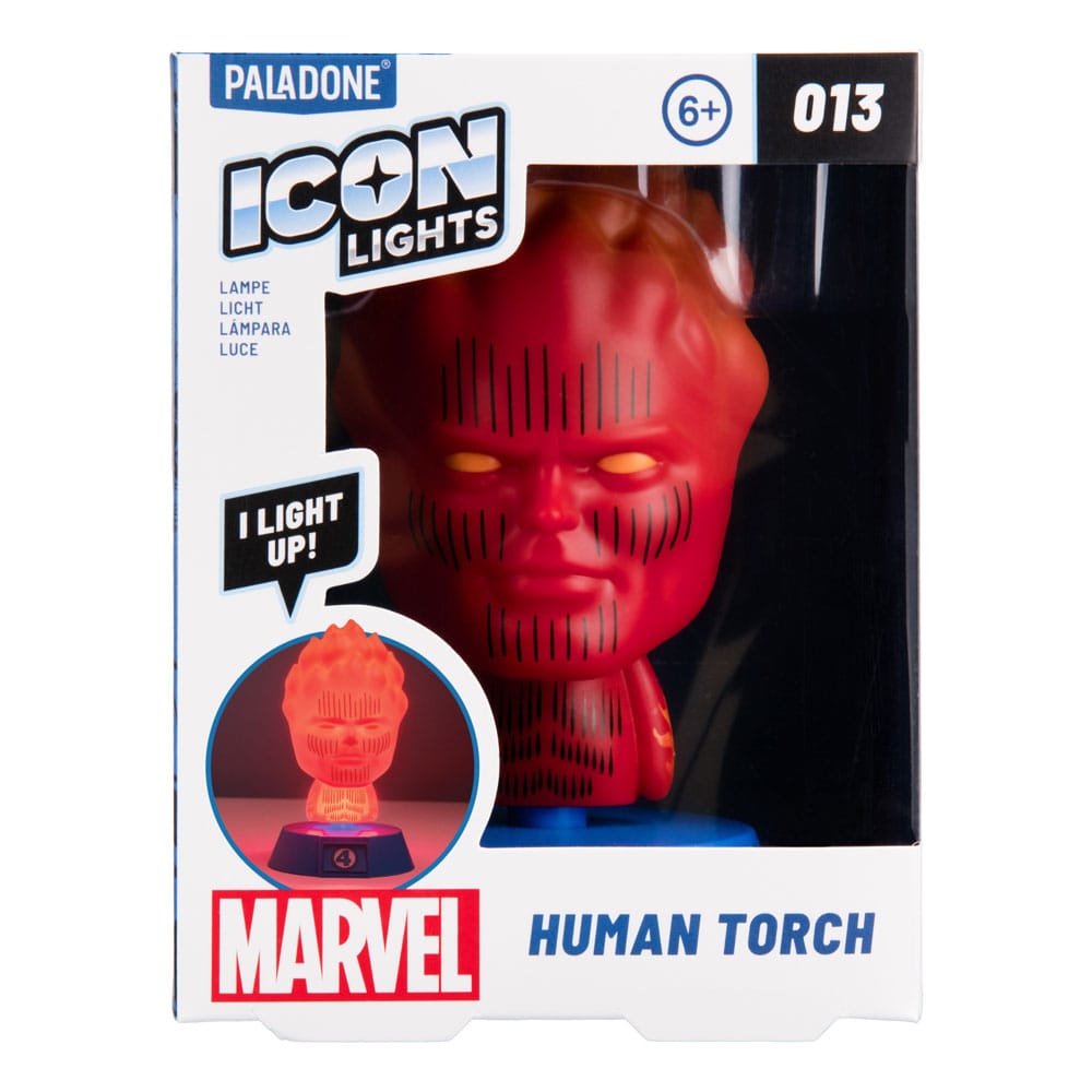 Fantastic Four Icons Light Human Torch 11 cm