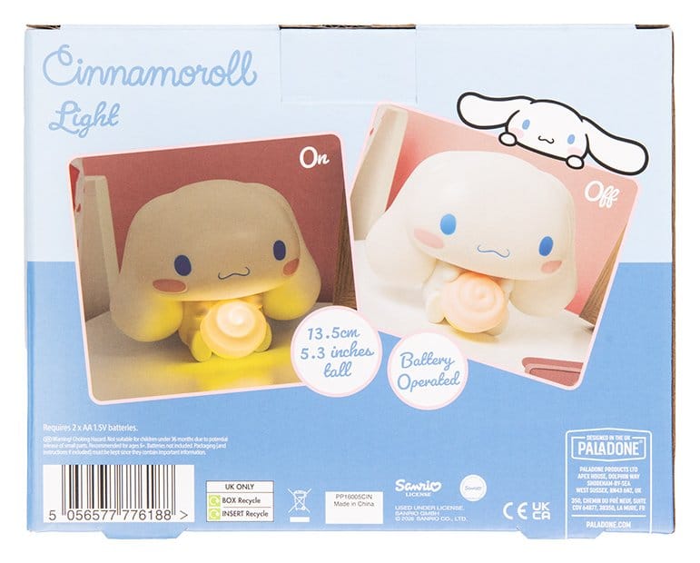 Sanrio GloBuddies Light Cinnamoroll 14 cm