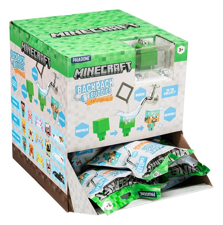 Minecraft Reveals Bag Clips Blind Box Assortment (24)