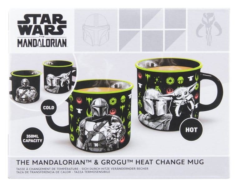 Star Wars: The Mandalorian Heat Change Mug Mandalorian and Grogu