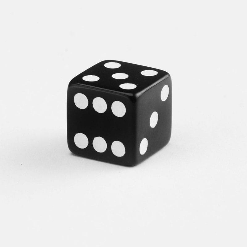 Q Workshop Dice Set Full Pack D6 Black (20)