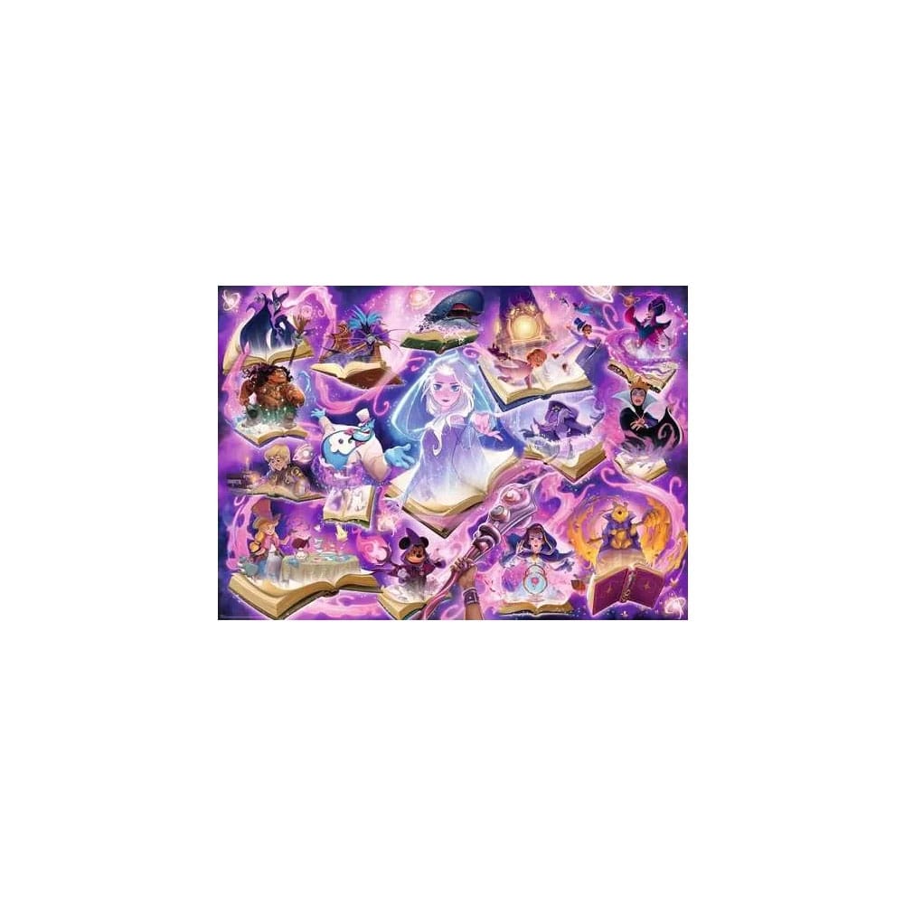Disney Lorcana Jigsaw Puzzle Glimmers of the Realm: Amethyst (1000 pieces)