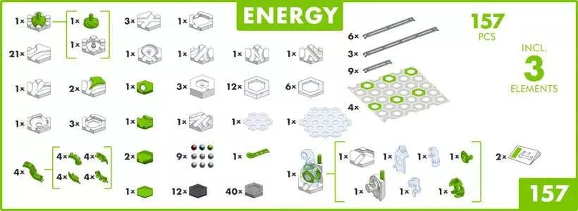 GraviTrax Construction Set Action-Set Energy *Multilingual*