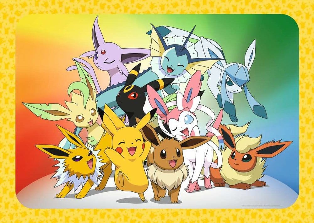 Pokémon Giant Floor Jigsaw Puzzle (125 Pieces)