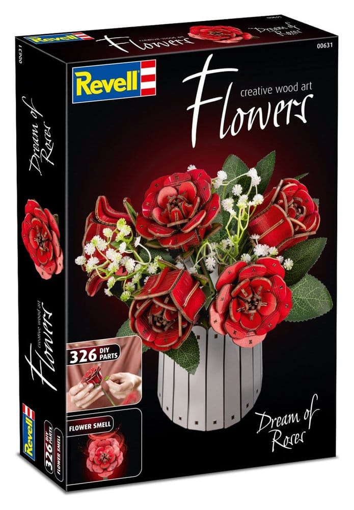Revell Flowers Wooden Flowers Dream of Roses 22 cm